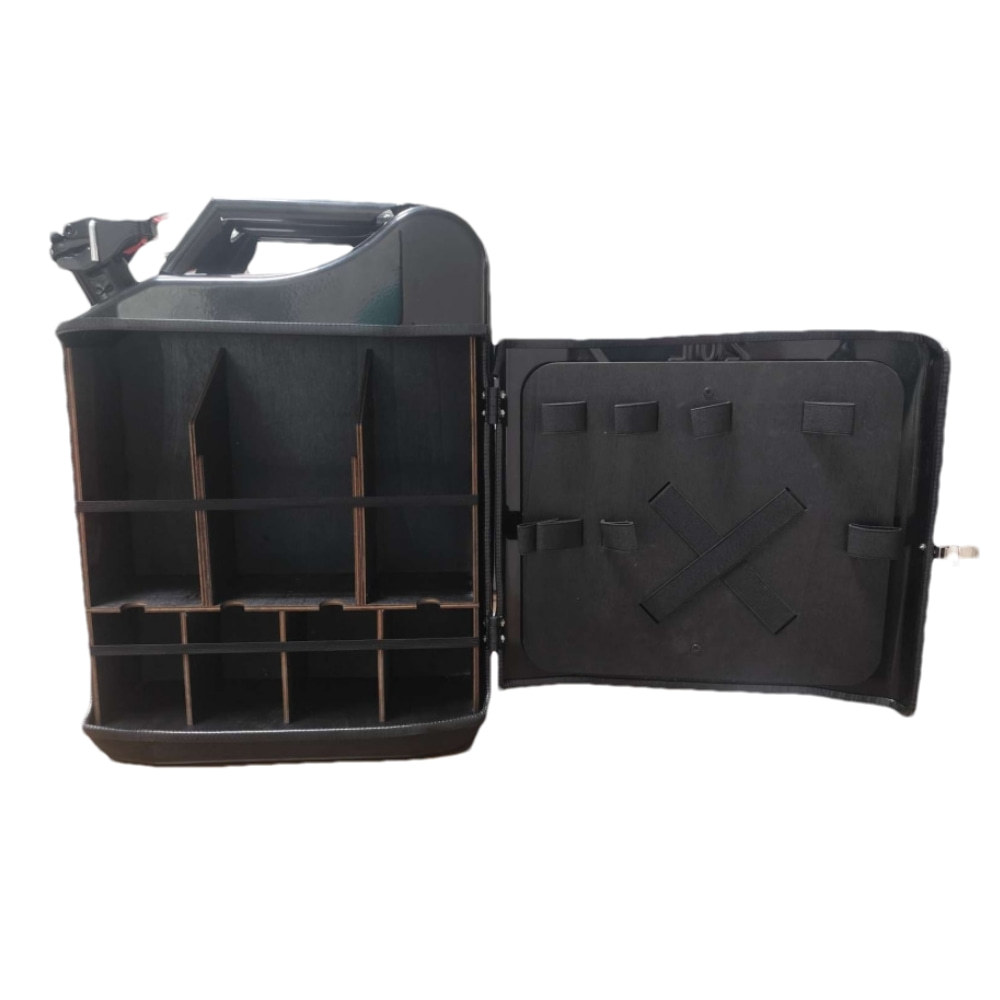 New Cross Border Oil Barrel Wine Cabinet Christmas Holiday Gift Mini Bar JerryCanMiniBarForaGift