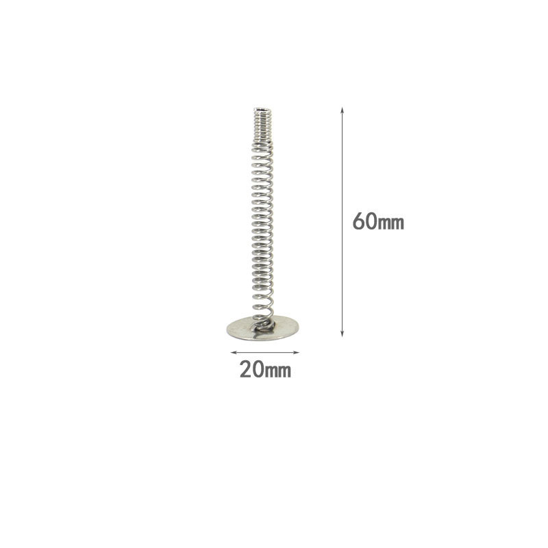 DIY handmade accessories car creative ornaments swing doll spring shaking head large and medium small size double-sided spring