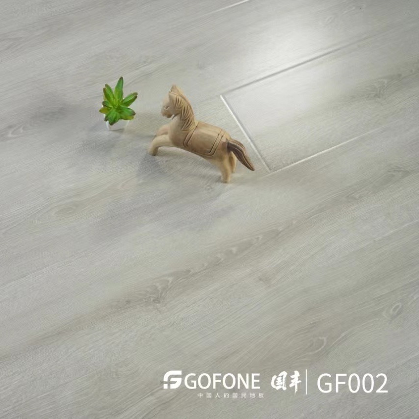 12mm Black Diamond Floor, Ultra-Wear-Resistant, Flame-Retardant Carbon Crystal Anti-Smoke and Anti-Scalding Wood Flooring