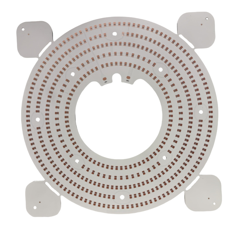 Pcb Aluminum Substrate Led Lamp Single-Sided Aluminum Substrate Circuit Board Floodlight Industrial and Mining Lamp Lighting Fixture Circuit Board Factory Wholesale