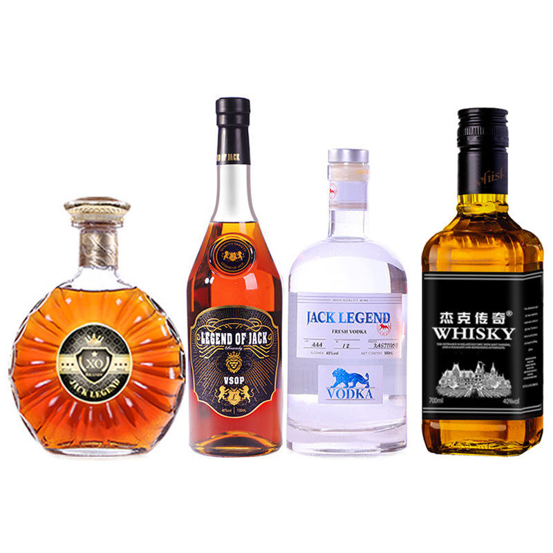 Jack Whiskey Mixed with Cola Barrel Bar Ktv Mixed Vodka Tequila White Rum Gin Base Liquor