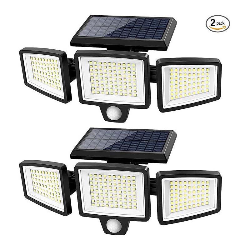 Cross-Border New Smart Induction Outdoor Lighting Solar Garden Light Wall Lamp Gate Garden Waterproof and Energy-Saving