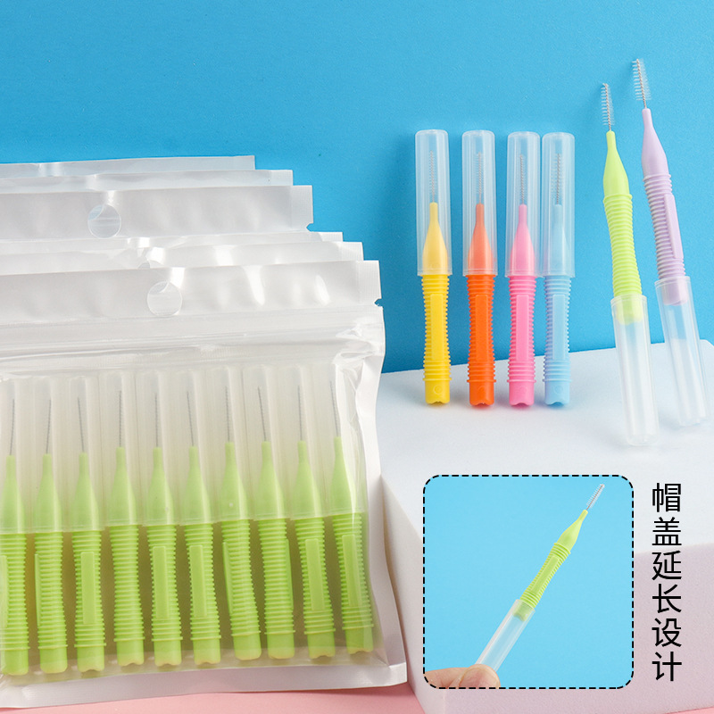 Disposable Cylindrical Small Eyebrow Brush, Portable Hooded Mini Eyelash Brush, Eyelash Curler, Eyebrow Comb, Beauty Tool