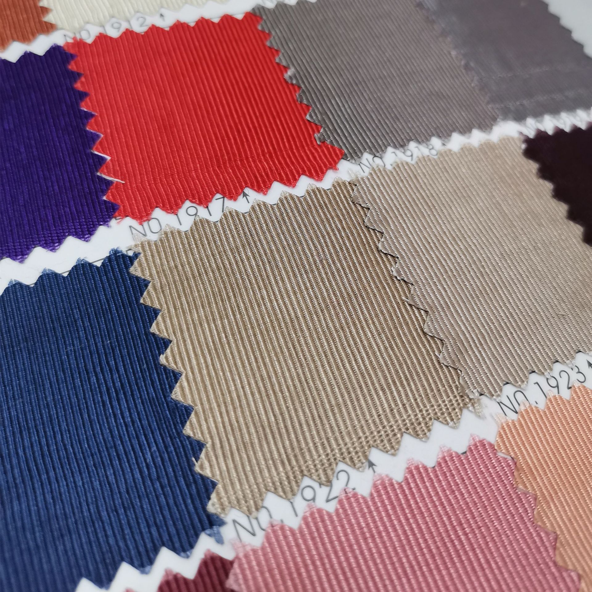 In stock supply rayon 5-strand 6-strand Shandong silk wool GE cloth double-strand silk horizontal pattern polyester fabric shoe material decorative fabric