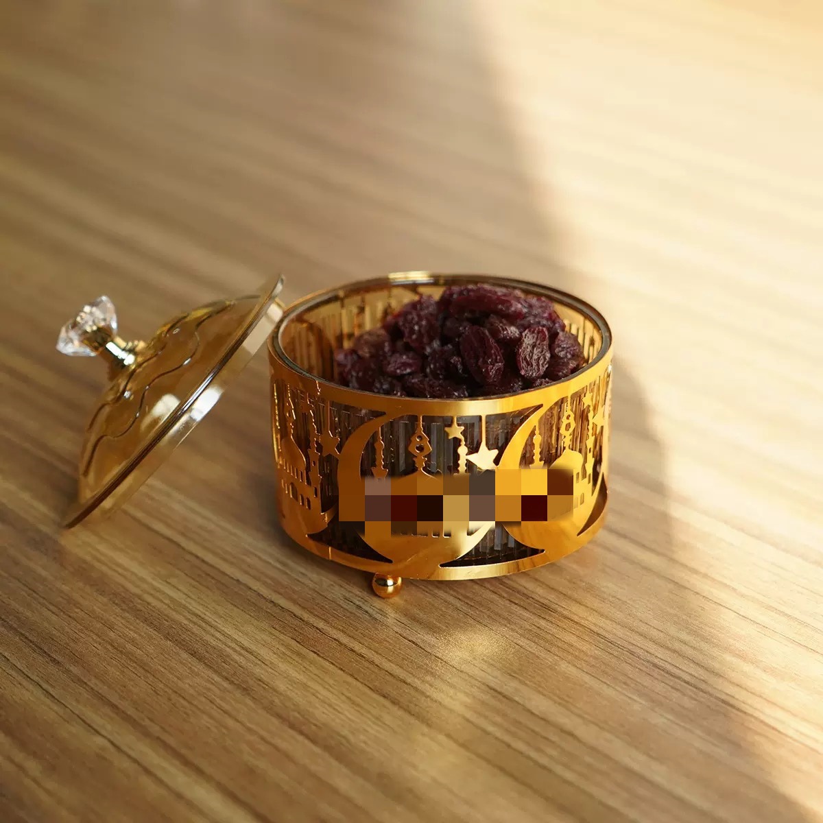 tuem cross-border exclusive new products metal holiday snacks candy tray jar home decorations jar ornaments