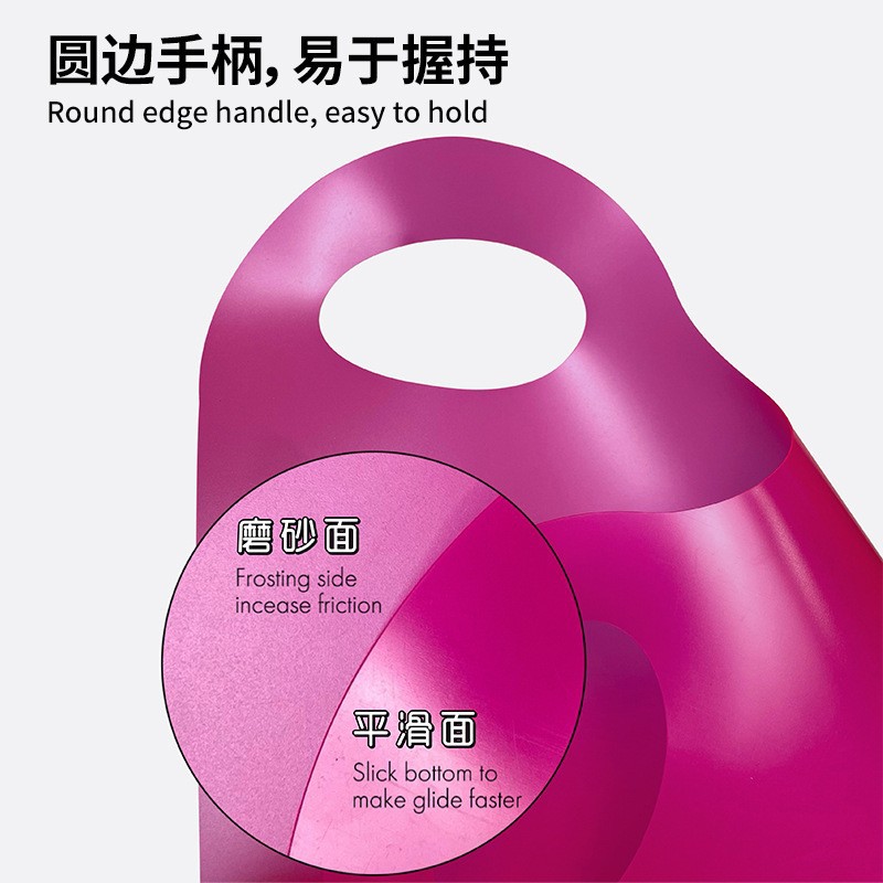 Children's Snowboard Ski Ring Kidsren's Portable Thickeneded Sled Winter Snow Sled Playing Snow Skating and Grass Skating for Adults