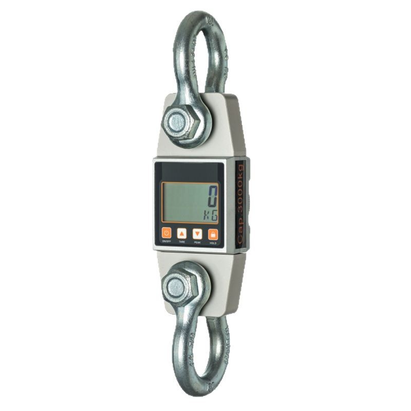 Promotional Tensile Dynamometer 3000kg Digital Digital Scale Hanging Scale 3 Tons Industrial Grade Portable Tensile Dynamometer