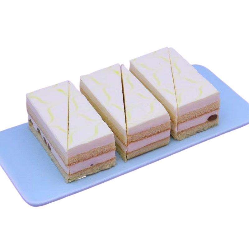 Triangular Mousse Cake Internet Celebrity Buffet Commercial Cake Tiramisu Birthday Party Western-Style Small Cake Stall