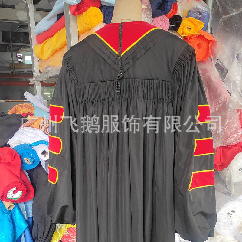 Doctoral Gown, Bachelor's Gown, Master's Gown, Supervisor's Gown, Principal's Gown, University Graduation Gown Customization, Custom Processing