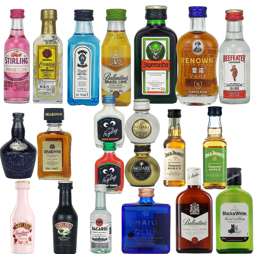 Смешанный напиток Convenience Store Mini Wine Edition белый ром, белая сладкая водка, виски, дикий 50 мл, иностранное вино