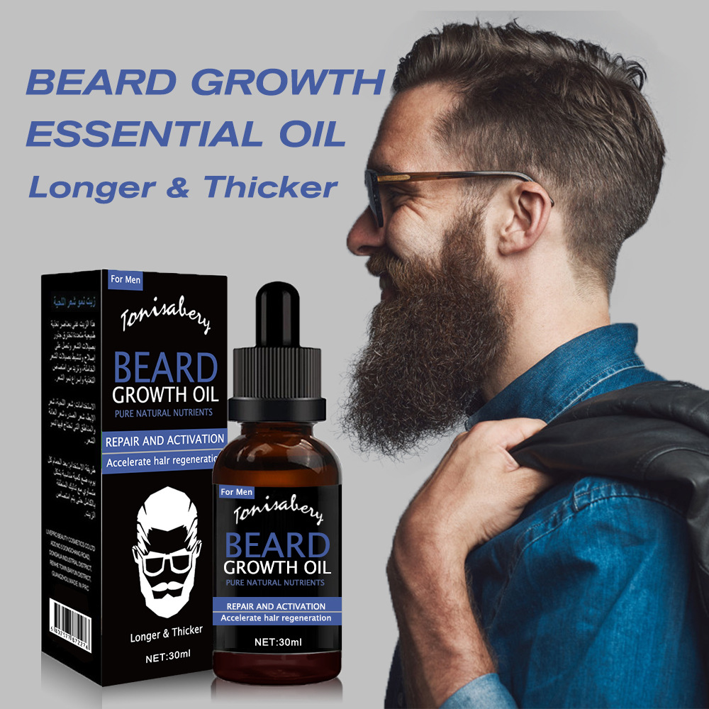 30ml Beard Oil Care Soft Skin Softening Beard Essential Oil Nourishing Spot