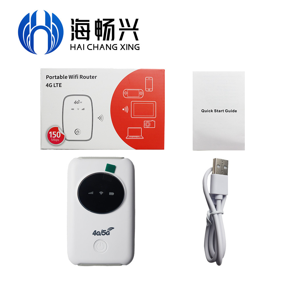 4G LTE Haichang H808 Wireless Router Portable WiFi Portable 150M SIM Card 3200 Power