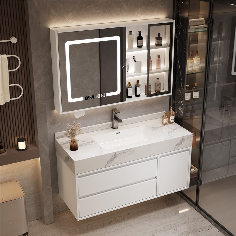 Slate Seamless Ceramic Basin Bathroom Cabinet Simple Bathroom Wash Basin Wash Basin Combination Bathroom Factory
