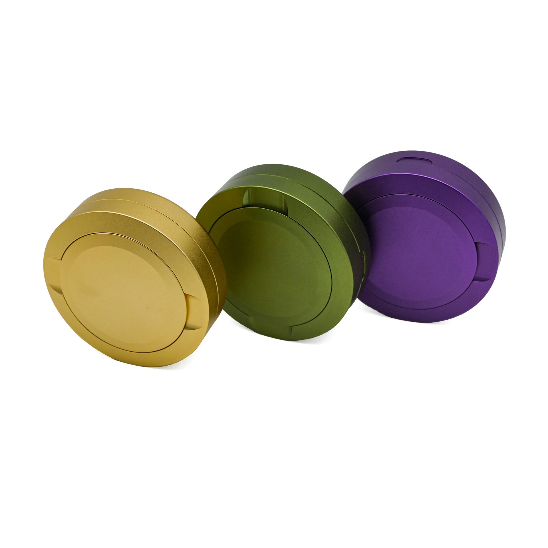 Cross-Border Snuff Box New Cnc Aluminum Alloy Mouth-Containing Snuff Box Household Multi-Functional Practical Snuff Box Snuffbox