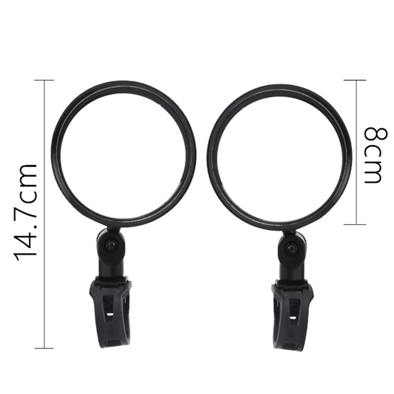Bicycle Rearview Mirror Mountain road bike rearview mirror foldable convex reflector riding equipment