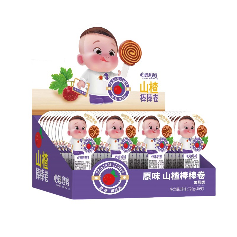 (New in 25 Years) Xindi's Mother Hawthorn Bar Roll 18g/Snack Hawthorn Roll Candy Healthy Appetizing