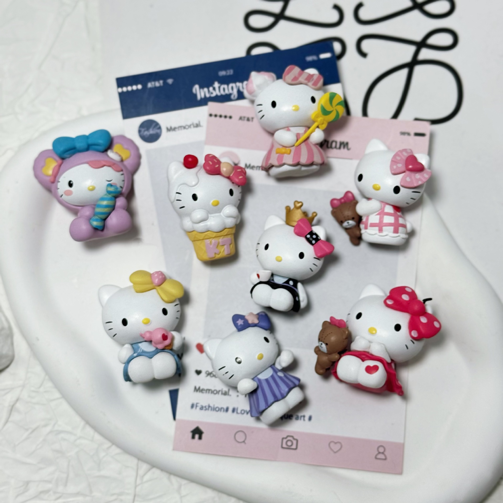 Котенок Хелло Китти, милая кукла DIY маленький подвесной игрушечный фигурка модная игрушка в наличии оптом