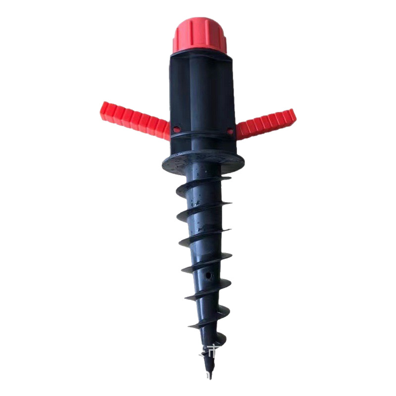 Outdoor Beach Umbrella Folding Umbrella Holder Blue Plastic Umbrella Fork Parasol Ground Fork Advertising Sun Umbrella Beach Umbrella Accessories