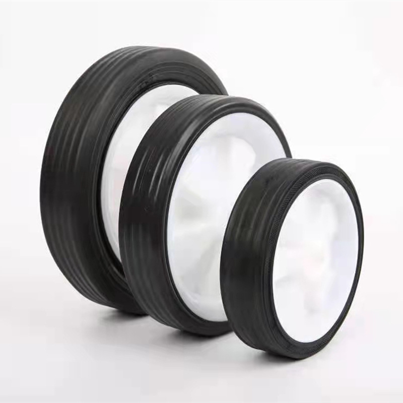 Quiet oil-free air pump accessories air compressor foot pad caster wheel 5 inch 6 inch 7 inch 8 inch shock pad rubber pad