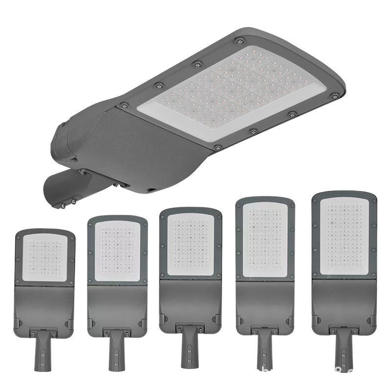 Led New Die-Cast Street Light European Style Outdoor Waterproof Street Lamp Head Engineering Municipal Lighting Lamp Holder Manufacturer