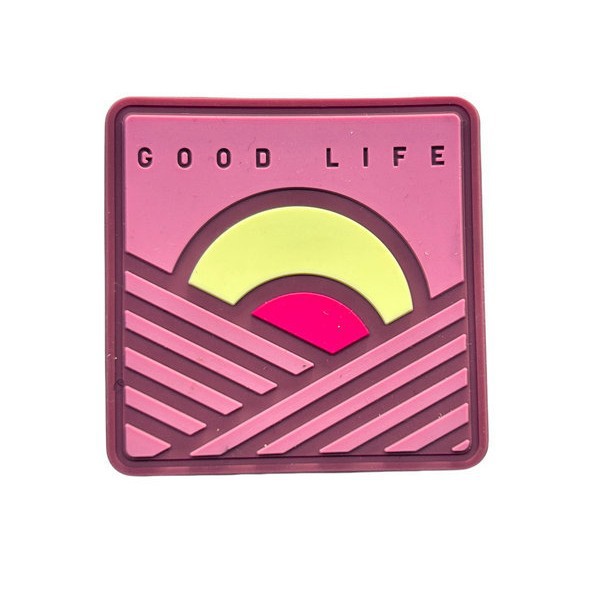 Pvc Soft Plastic Drip Plastic Label Silicone Label Plus Adhesive Rubber Label Gloves Shoe and Hat Rubber Stamp Source Factory