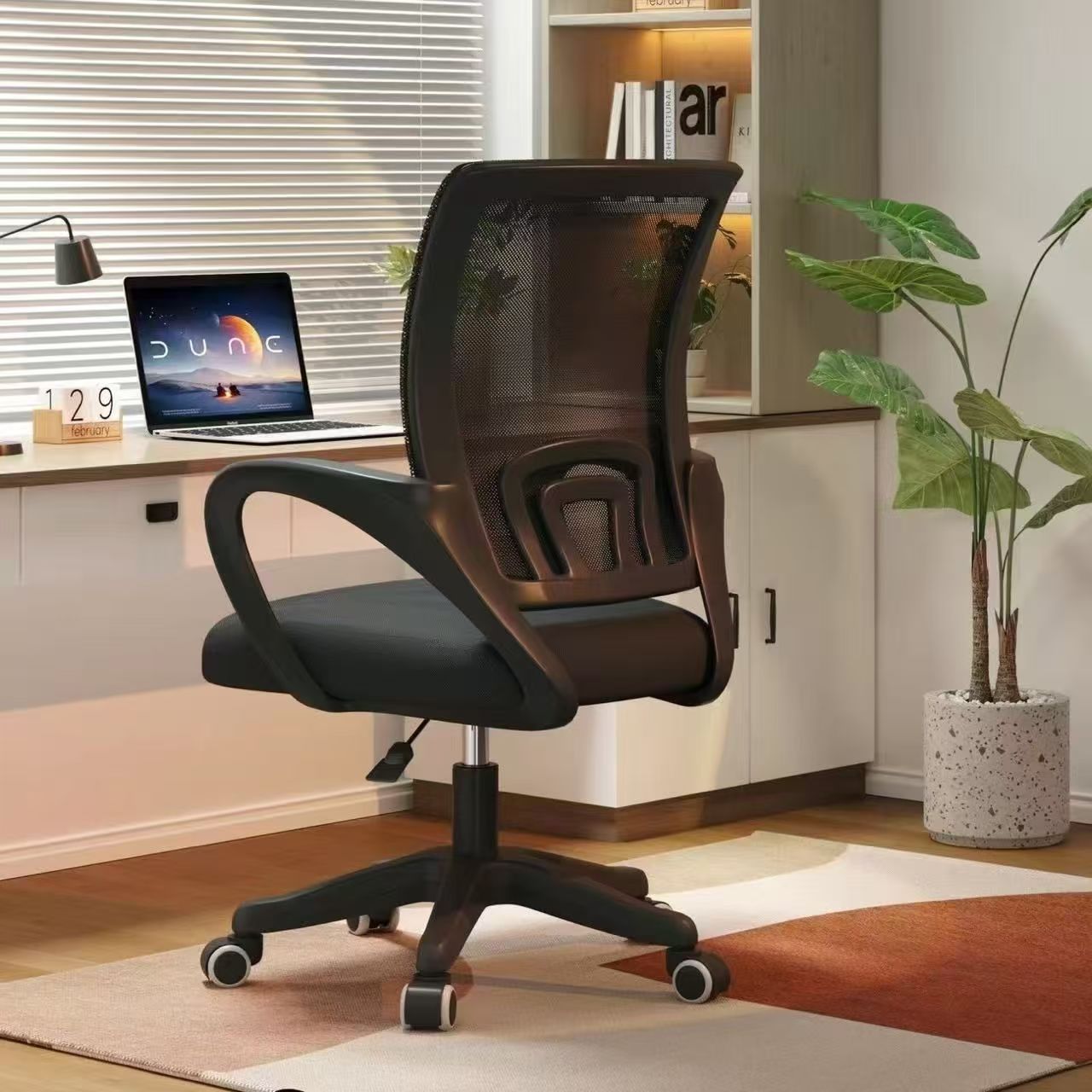 Computer Chair, Comfortable Sedentary Home Office Chair, Student Chair, Dormitory E-Sports Chair, Swivel Chair, Backrest Stool, Lift Chair