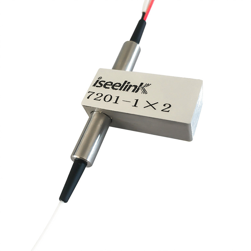 1×2 Relay Optical Switch Mechanical Single Multi-Mode Lc/Fc/Sc/St Non-Locking 1310/1550/850Nm