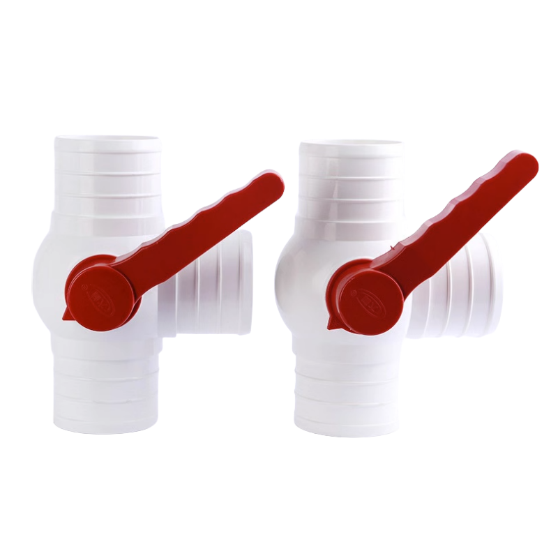 2-Inch 2.5inch 3inch Multi-Functional Three-Way Joint Four-Way Combination Switch Ball Valve Drip Irrigation Hose Connector Accessories