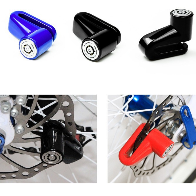 Mini bicycle disc brake lock anti-theft lock convenient motorcycle disc brake lock mountain bike disc brake lock
