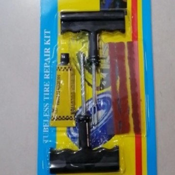 Car emergency tool tire repair tool set vacuum tire puncture repair tire repair rubber strip motorcycle tire repair