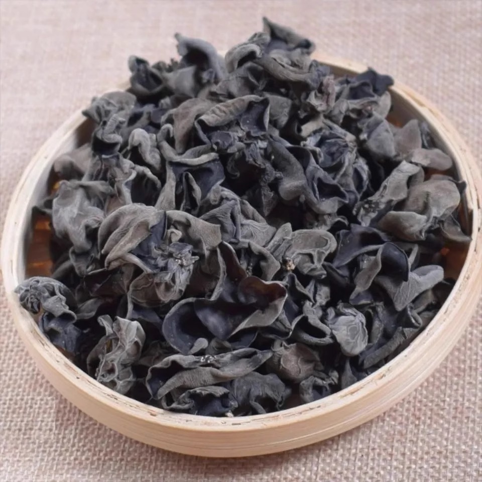 Northeast Black Fungus Dried Goods Small Bowl of White Mountain Basswood Wild Autumn Fungus with Thick Flesh and No Roots, Specialty Grade Gift