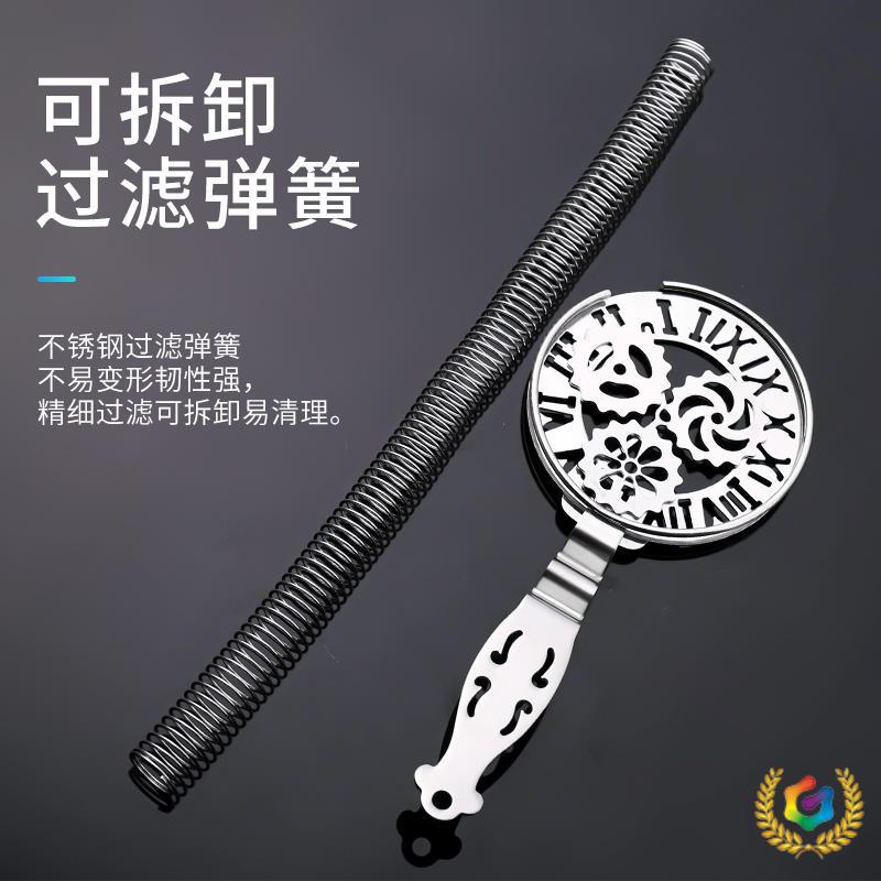✅ Stainless Steel Ice Strainer Professional Fancy Cocktail Bartending Tool Ice Separator Hawthorne Skull Pattern Filter