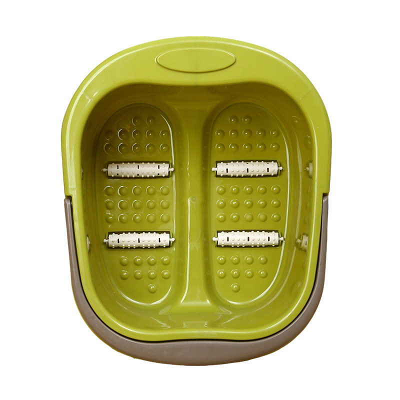 Foot Bath Bucket, Thickened Plastic, Insulated, Household Use, Portable, Deepened, Four-Wheeled Foot Spa Bucket, Foot Bath, Foot Therapy, Health Care