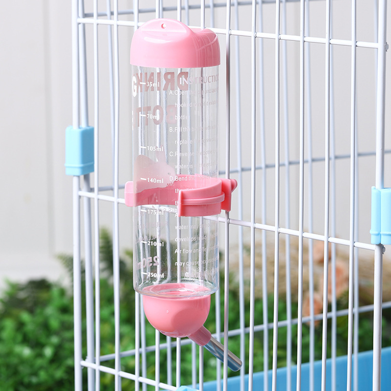 New Round-Head Hamster Water Kettle, Vacuum Leak-Proof and Bite-Proof, Rabbit and Chinchilla Drinking Fountain, Drinking Water Kettle, Ball Supplies