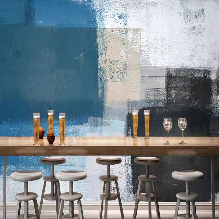 Abstract Art Oil Painting Wallpaper 2024 New Popular Bedroom Tv Wall Cloth Background Wall Graffiti Wallpaper High-End