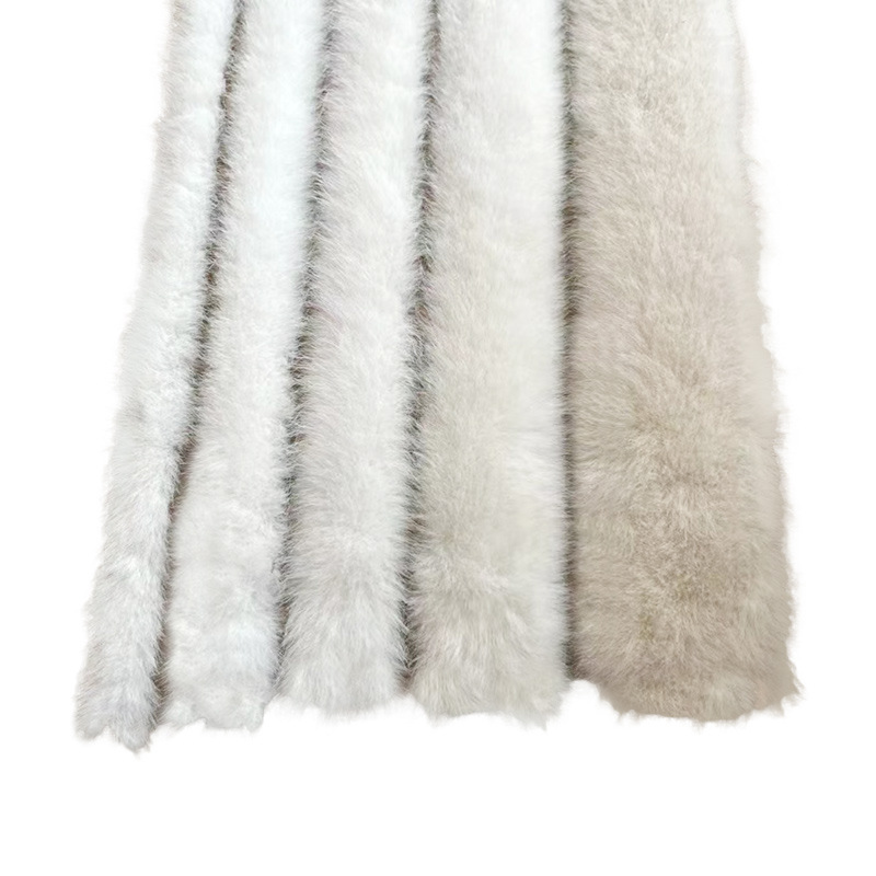 Children's Hanfu Imitation Mink Fur Strips, Faux Mink Strips, Decorative Fur Strips, Artificial Fur Strips, Fur Hat Accessories, Lace