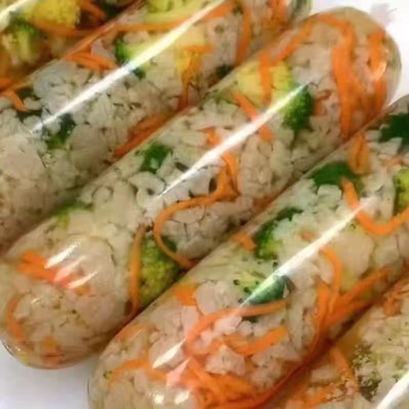 Food-Grade Plastic Casing Transparent Handmade Casing Sausage Preserved Egg Household Preserved Egg Ham Sausage Plastic Casing