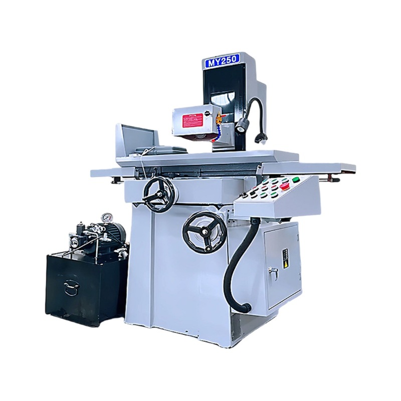 Small Manual Grinder M250 Surface Grinder Horizontal Shaft Rectangular Table Water Grinding Optional Digital Display Double V-Type Slide