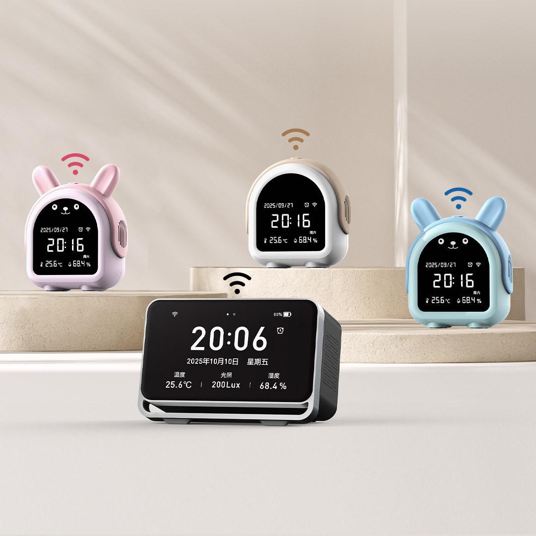 Интеллектуальный детектор воздушной среды Roweya Ai, измерение углекислого газа, формальдегида, TVOC, температуры и влажности, PM2.5