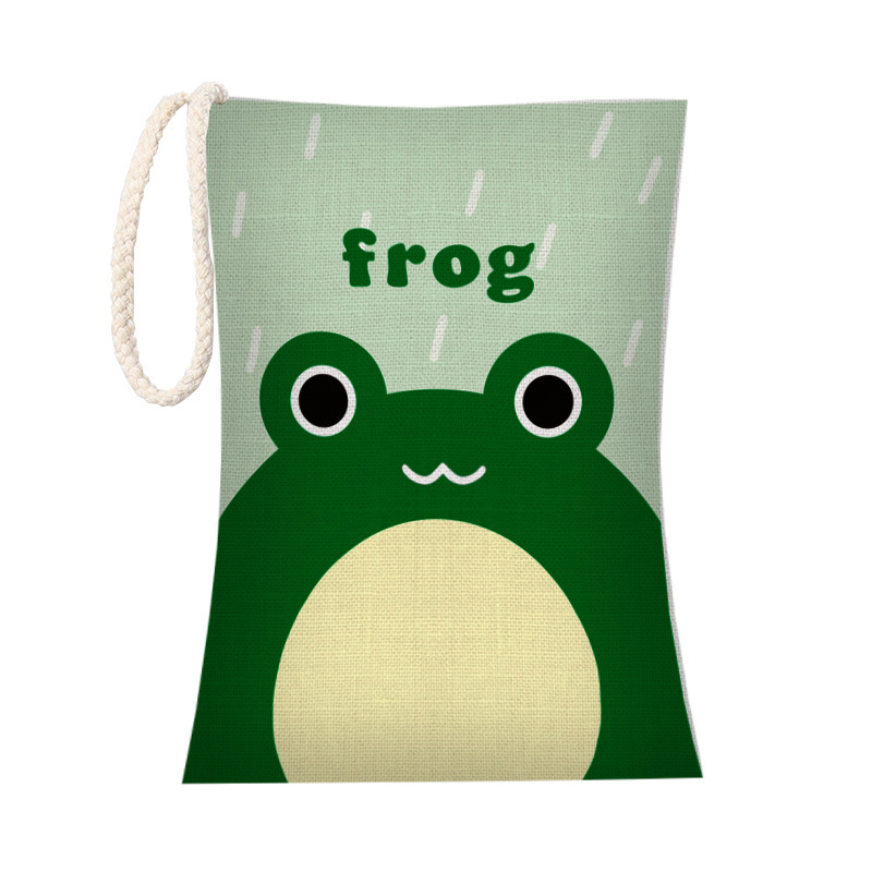 500g car odor absorption formaldehyde cartoon mineral crystal carbon bag with rope linen hanging active bamboo charcoal bag