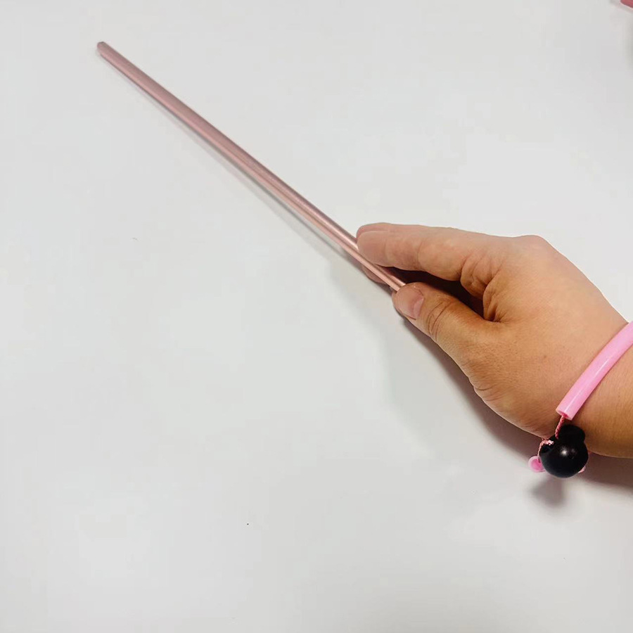 New Amazon Scuba Diving Aluminum Alloy Water Probe with Outdoor Hand Rope Diving Ding Stick Colorful Bottle Knocking Stick