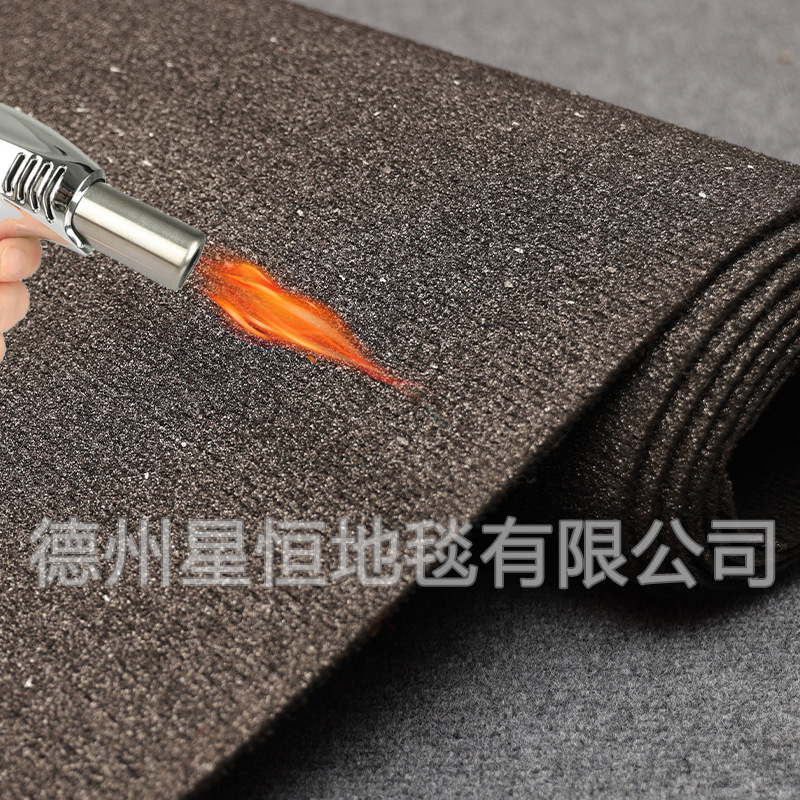 B1 Grade Flame Retardant Striped Carpet Billiard Hall Chess and Card Room Large Area Full Fireproof Carpet Stage Flame Retardant Carpet