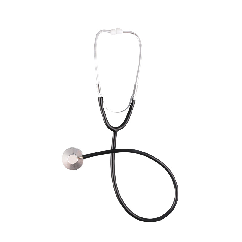Single-head stethoscope for hospital use for measuring blood pressure and listening to fetal heart rate Special aluminum single-head stethoscope for home use