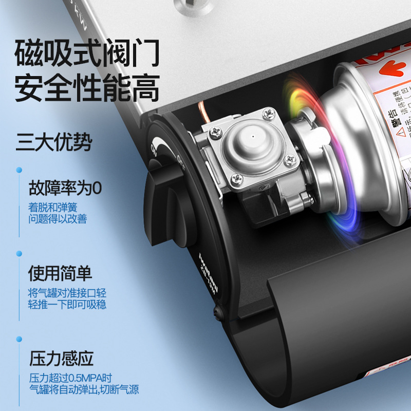 Iwatani Portable Outdoor Camping Stove for Home Use, Gas Stove for Hot Pot and Barbecue, Convenient and Portable