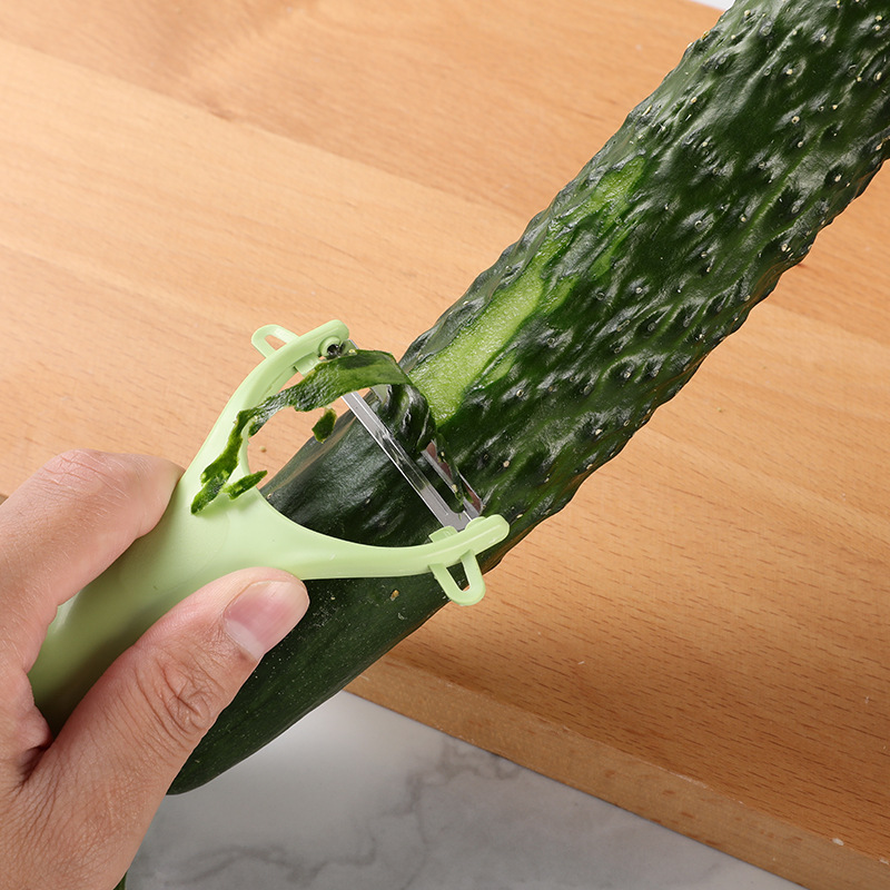 Household kitchen knife four-piece set macaron color cutting board fruit knife melon Planer meat cutting knife combination