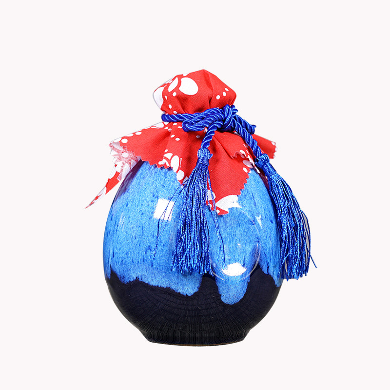 Yixing Chengtian ceramic wine jar wine bottle wholesale one Jin wine jar vintage empty wine bottle bulk wine packaging pottery jar