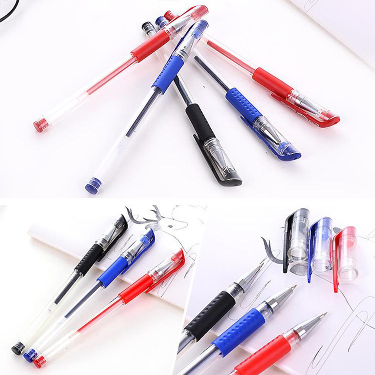 European Standard Pen Office Gel Pen Carbon Water-Based Pen Signature Pen Student Stationery Handbook Water Pen Needle Pen Wholesale