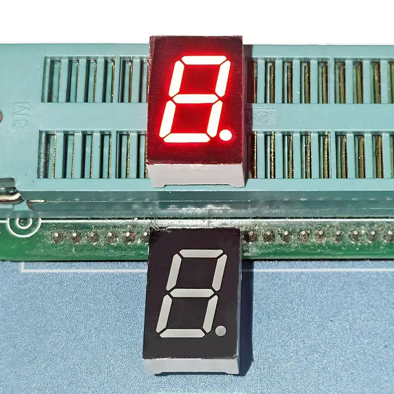 Factory Direct supply 0.5-inch 1-bit digital tube 5101AS common Yin/5011BS common Yang bright red