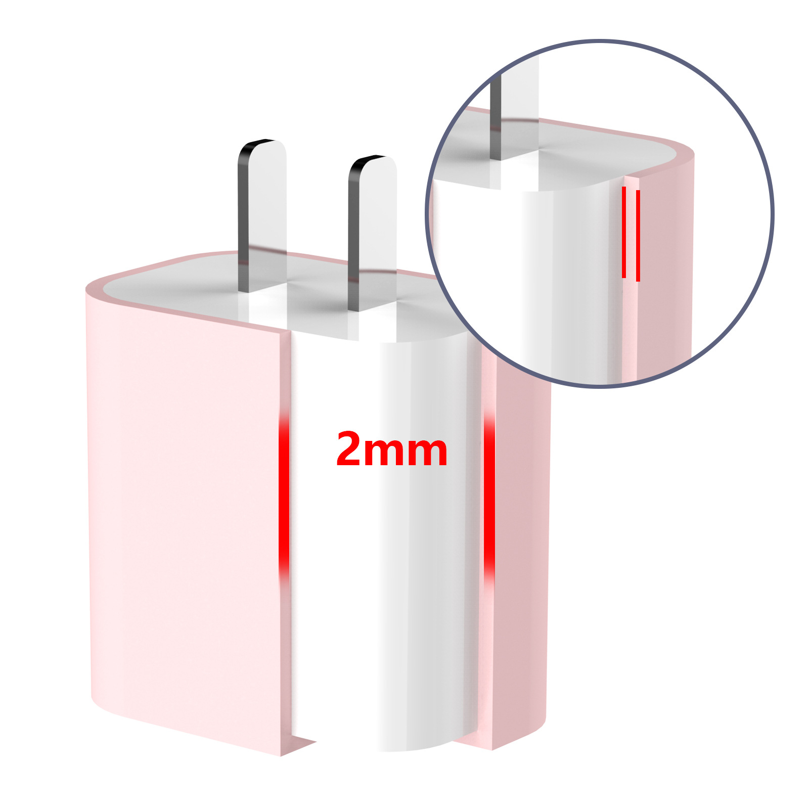 Suitable for Apple 20W Charger Protective Case, iPhone Mobile Phone Fast Charging Charging Head Silicone Protective Case