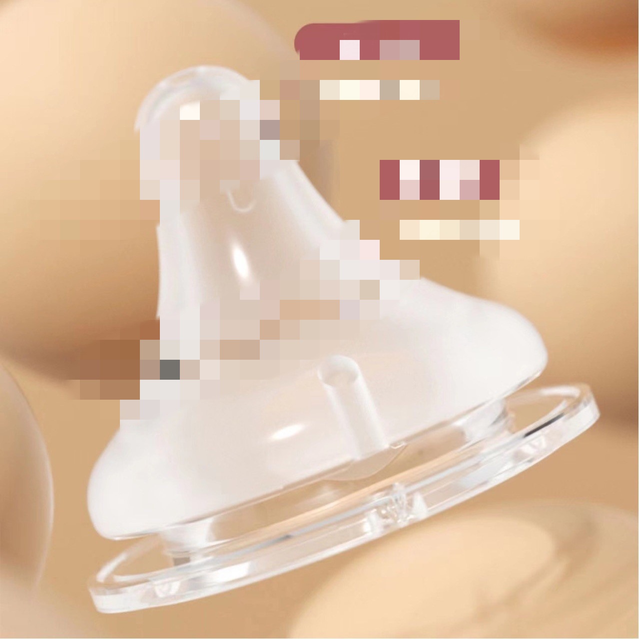 5cm Wide Diameter Pacifier Manufacturer Direct Sales Newborn Baby Breast Milk Thickened Anti-High Temperature Anti-Flatulence